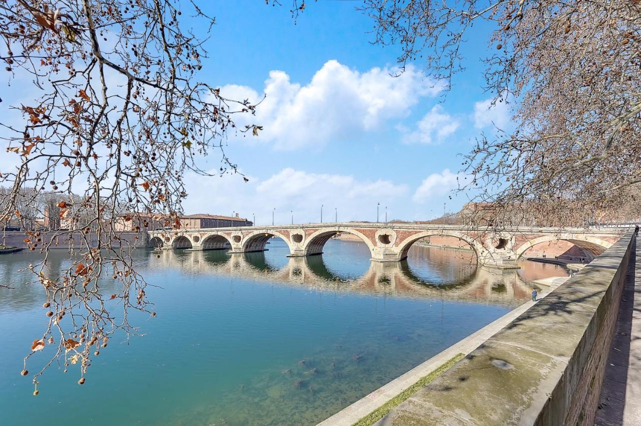 L'Ile Aux Tounis - T3 Moderne Centre De Toulouse Lägenhet Exteriör bild